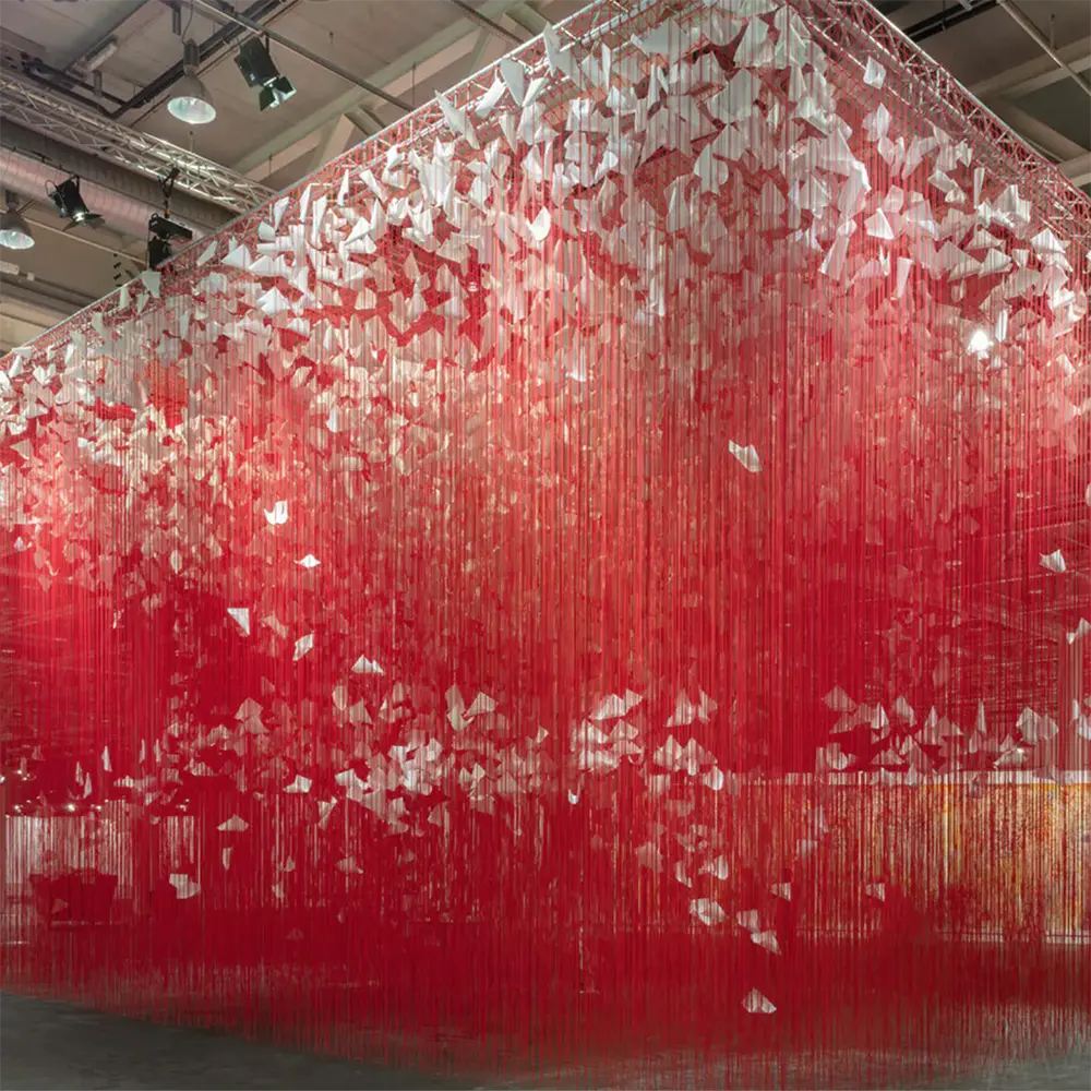 Chiharu Shiota | The Extended Line | Art Basel