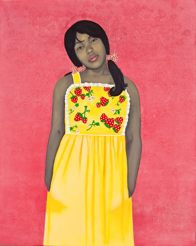 Contemporary Portrait Artists | Amy Sherald | They Call Me Redbone but I’d Rather Be Strawberry Shortcake