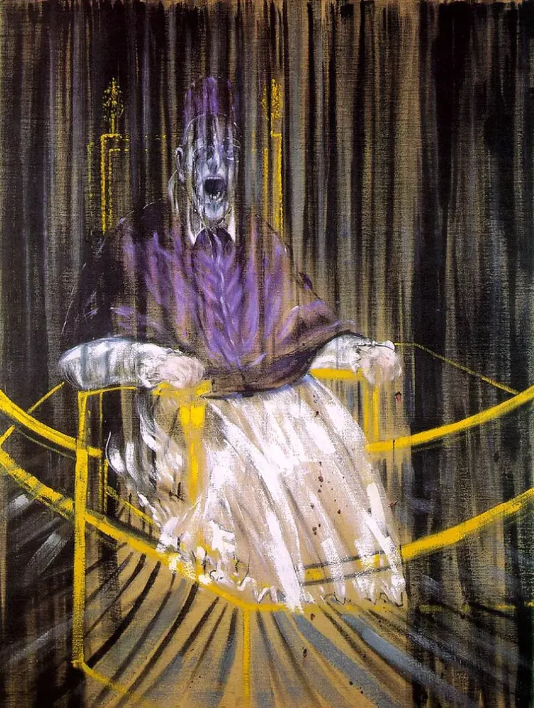 Contemporary Portrait Artists | Francis Bacon | Study after Velázquez’s Portrait of Pope Innocent X