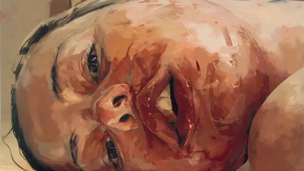 Contemporary Portrait Artists | Jenny Saville | Reverse