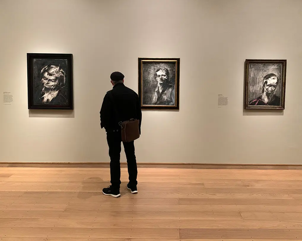 Frank Auerbach | The Charcoal Heads | Courtauld Gallery | Zarastro Art