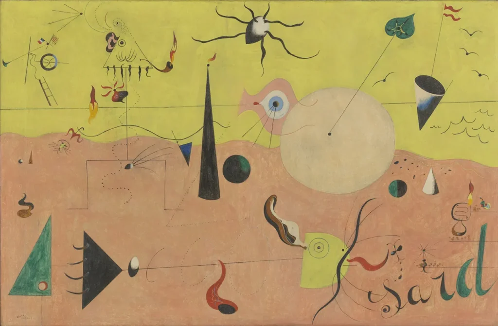 Joan Miró | The Hunter | The Hunter - Catalan Landscape (1923-1924)