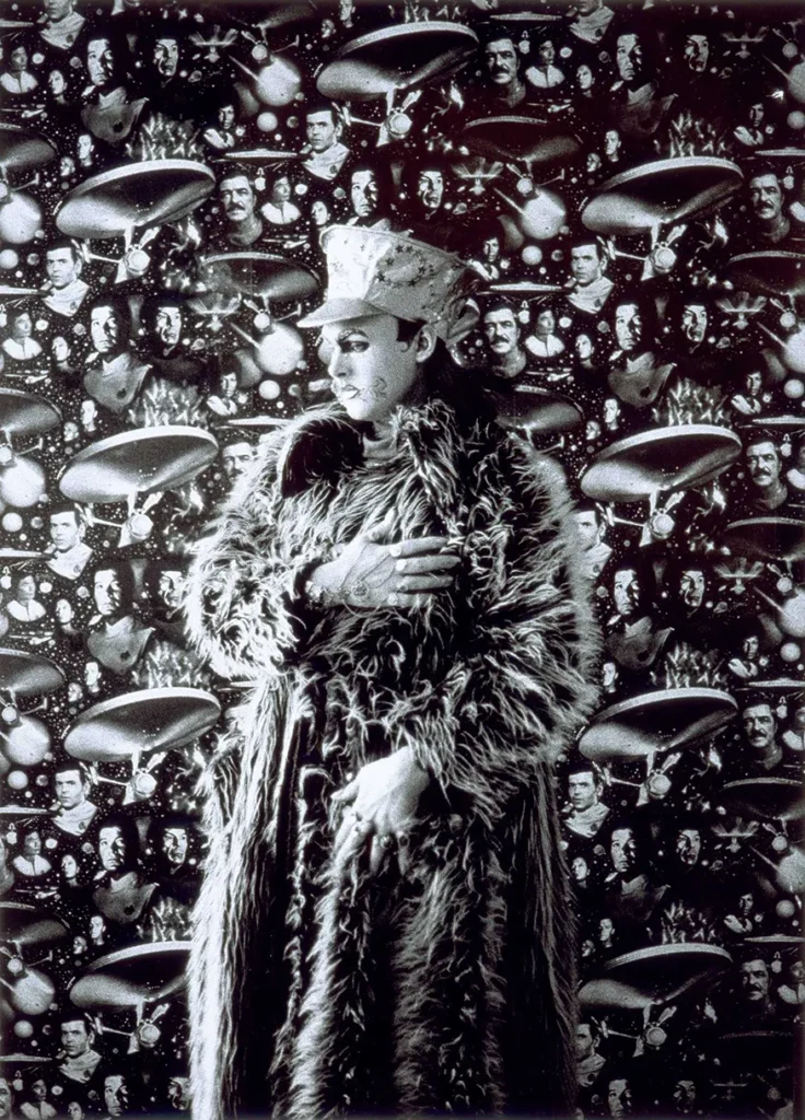 Leigh Bowery | Fur Coat (1983) | David Gwinnutt | National Portrait Gallery