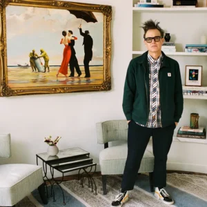 Mark Hoppus | Banksy Painting | Sotheby’s | London | Max Montgomery