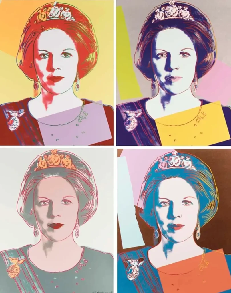 Queen Beatrix by Andy Warhol | Zarastro Art